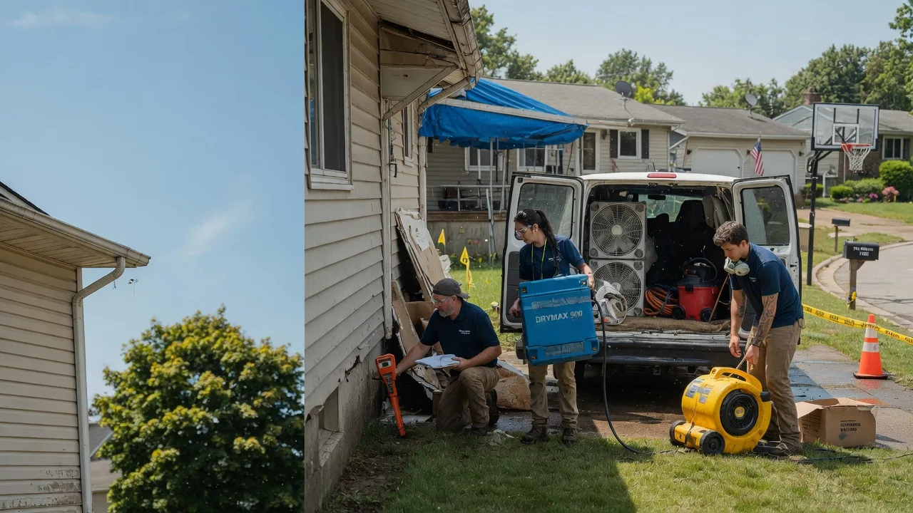 Ceiling Leak Cleanup in Landenberg, PA near me